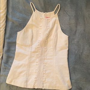 Lily Pulitzer white top